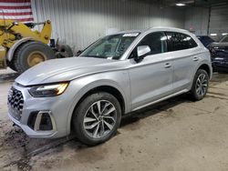 Audi salvage cars for sale: 2022 Audi Q5 Premium Plus 45