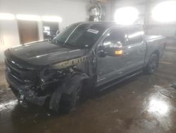 Salvage cars for sale at Pekin, IL auction: 2021 Ford F150 Supercrew