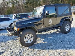 Jeep salvage cars for sale: 2005 Jeep Wrangler / TJ Unlimited Rubicon