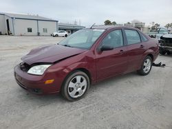 Ford Focus zx4 salvage cars for sale: 2007 Ford Focus ZX4