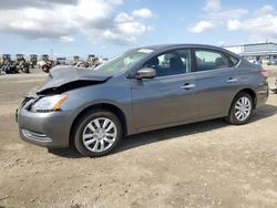 Salvage cars for sale at San Diego, CA auction: 2015 Nissan Sentra S