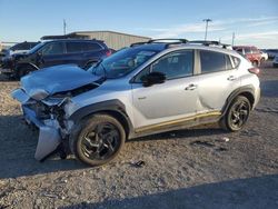 Subaru salvage cars for sale: 2024 Subaru Crosstrek Sport