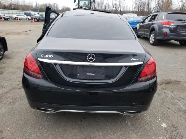 2019 Mercedes-Benz C 300 4matic