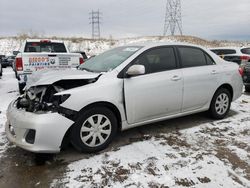 Salvage cars for sale at Littleton, CO auction: 2011 Toyota Corolla Base