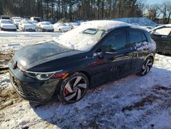 Salvage cars for sale at North Billerica, MA auction: 2022 Volkswagen GTI SE