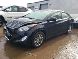 Salvage cars for sale at Elgin, IL auction: 2016 Hyundai Elantra SE