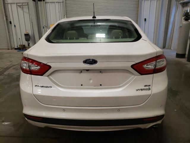 2013 Ford Fusion SE Hybrid