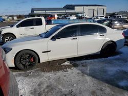 Salvage cars for sale at Earlington, KY auction: 2014 BMW 750 LI