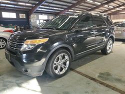 Salvage cars for sale at East Granby, CT auction: 2013 Ford Explorer Limited