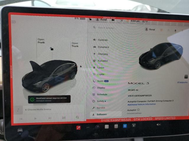 2022 Tesla Model 3