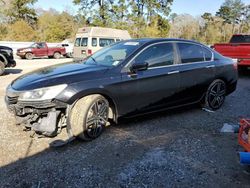 Honda salvage cars for sale: 2017 Honda Accord Sport