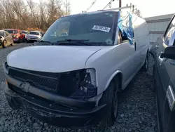 Salvage trucks for sale at Hillsborough, NJ auction: 2022 Chevrolet Express G2500