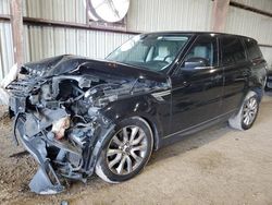 Salvage cars for sale at Houston, TX auction: 2014 Land Rover Range Rover Sport HSE