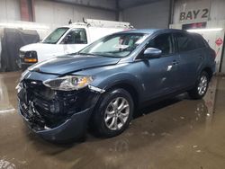 Salvage cars for sale at Elgin, IL auction: 2014 Mazda CX-9 Sport