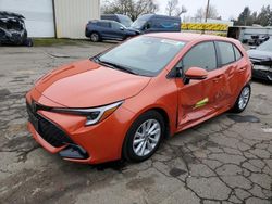 Salvage cars for sale at Woodburn, OR auction: 2024 Toyota Corolla SE