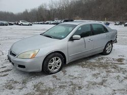 Honda Accord ex salvage cars for sale: 2007 Honda Accord EX