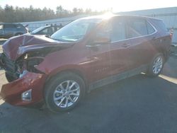 Salvage cars for sale at Windham, ME auction: 2021 Chevrolet Equinox LT