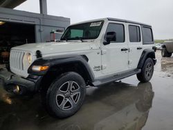 Carros salvage para piezas a la venta en subasta: 2019 Jeep Wrangler Unlimited Sport