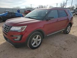 Salvage cars for sale at Oklahoma City, OK auction: 2017 Ford Explorer XLT