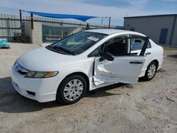 Salvage cars for sale at auction: 2009 Honda Civic VP