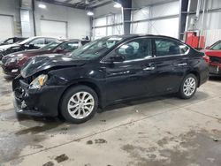 Salvage cars for sale at Ham Lake, MN auction: 2019 Nissan Sentra S