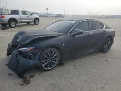 Salvage cars for sale at Fresno, CA auction: 2023 Lexus IS 350 F Sport Design