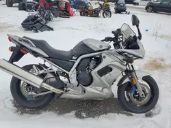 Salvage motorcycles for sale at Davison, MI auction: 2005 Yamaha FZS10