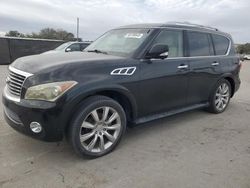 Infiniti qx56 salvage cars for sale: 2012 Infiniti QX56