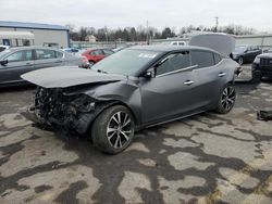 Salvage cars for sale at auction: 2018 Nissan Maxima 3.5S