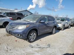 Salvage cars for sale at Pekin, IL auction: 2014 Honda CR-V EX