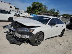 2021 Honda Accord Sport en venta en Opa Locka, FL