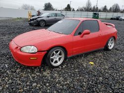 Salvage cars for sale at Portland, OR auction: 1993 Honda Civic DEL SOL S