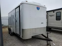 Salvage trucks for sale at Magna, UT auction: 2016 Interstate Cargo Trailer