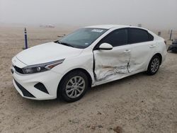 Salvage cars for sale at New Braunfels, TX auction: 2023 KIA Forte LX