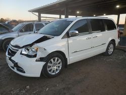 Salvage cars for sale at Tanner, AL auction: 2012 Chrysler Town & Country Touring L