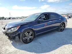 Salvage cars for sale at Arcadia, FL auction: 2016 Honda Accord Sport