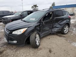 Salvage cars for sale from Copart Woodhaven, MI: 2013 Ford Escape SEL