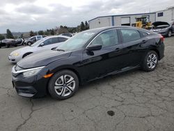 Salvage cars for sale at auction: 2017 Honda Civic LX