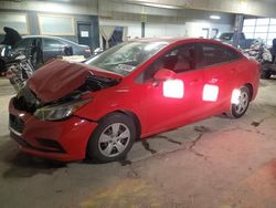 Salvage cars for sale at Indianapolis, IN auction: 2017 Chevrolet Cruze LS