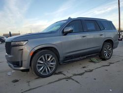 Salvage SUVs for sale at auction: 2021 Cadillac Escalade Sport