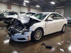 Salvage cars for sale at Elgin, IL auction: 2012 Chevrolet Cruze ECO