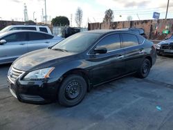 Salvage cars for sale at auction: 2014 Nissan Sentra S