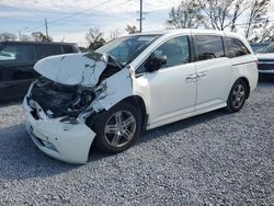 Honda Odyssey Touring salvage cars for sale: 2013 Honda Odyssey Touring