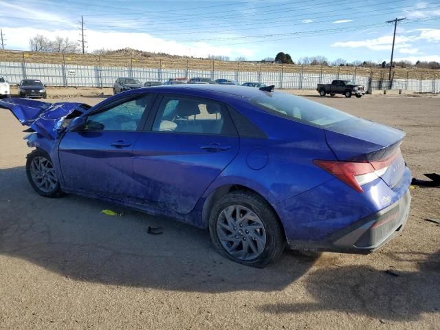 2024 Hyundai Elantra Blue