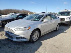 Salvage cars for sale at Windsor, NJ auction: 2016 Ford Fusion SE Phev