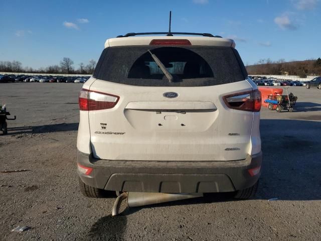 2018 Ford Ecosport SES