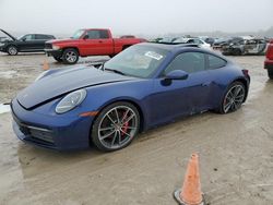 Salvage cars for sale at Houston, TX auction: 2024 Porsche 911 Carrera S