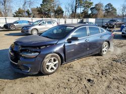 Chevrolet salvage cars for sale: 2016 Chevrolet Malibu LS