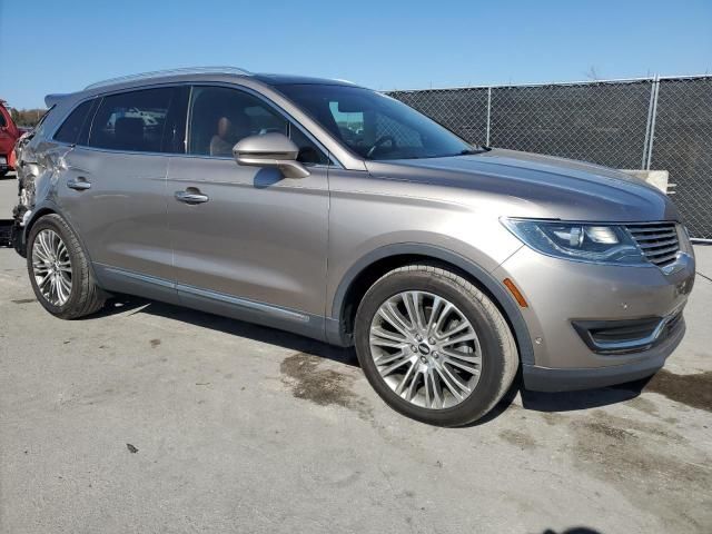 2018 Lincoln MKX Reserve