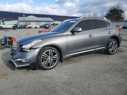 Salvage cars for sale at Grantville, PA auction: 2016 Infiniti QX50